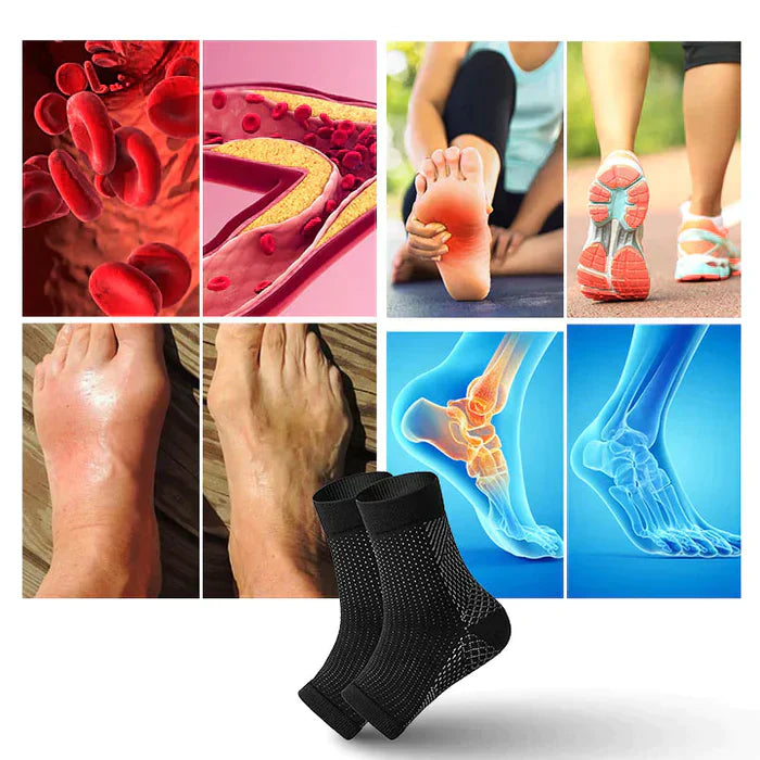 Brehn | CompressPro Socken - Für Erleichterung und Komfort bei Fußschmerzen