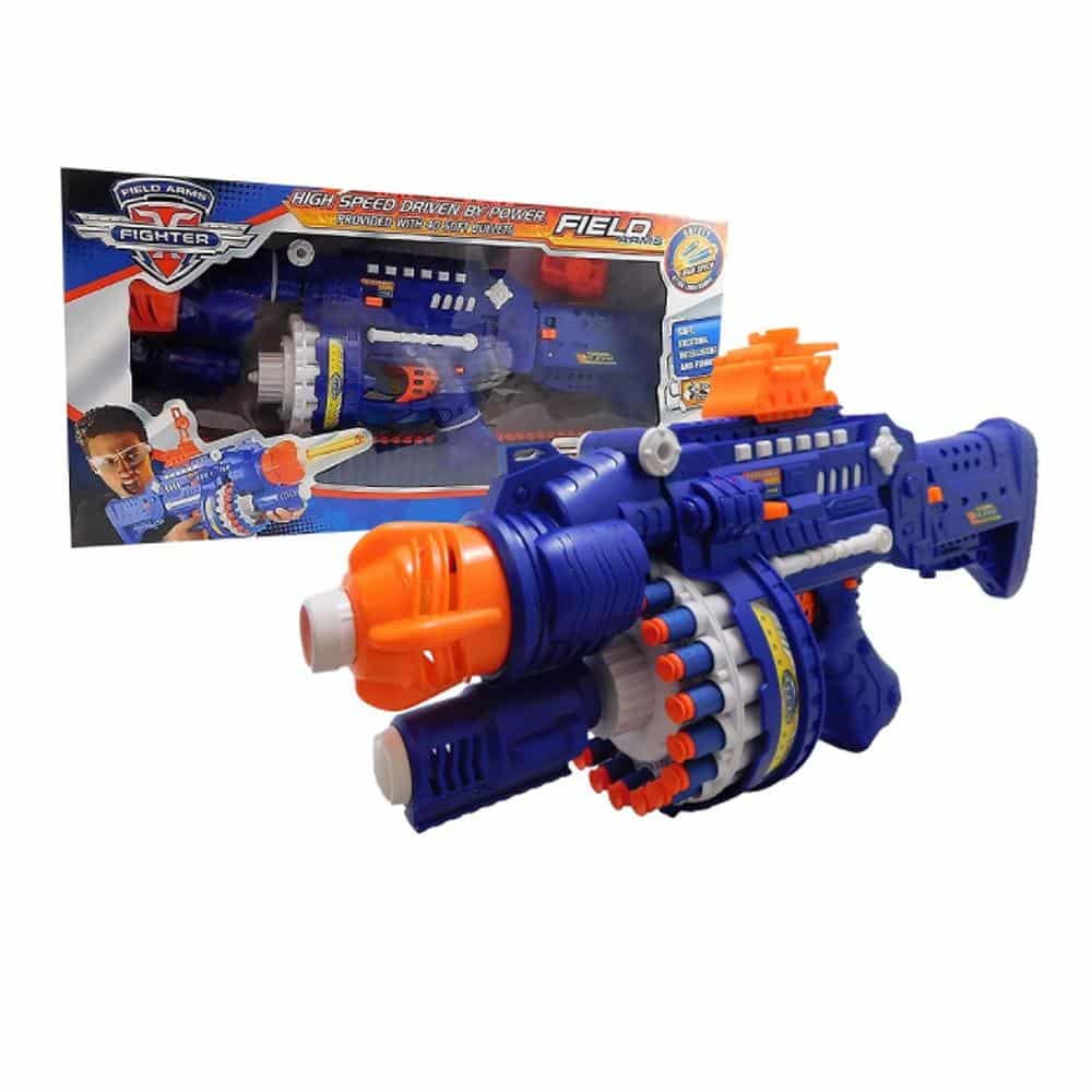 Vollautomatische Soft Bullet Gun inkl. 40 Pfeile/Darts | Brehn