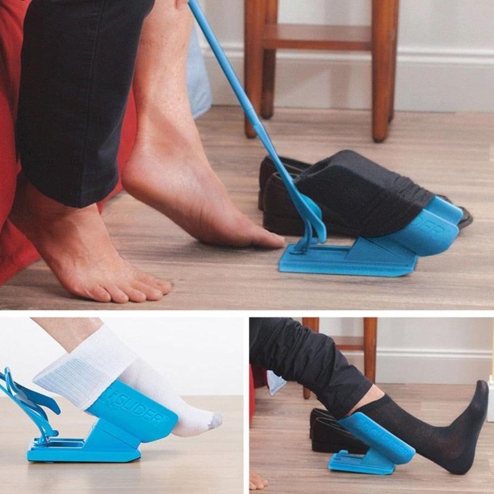 Brehn | Socke-Helfer | Werkzeug zum einfachen Anziehen von Socken