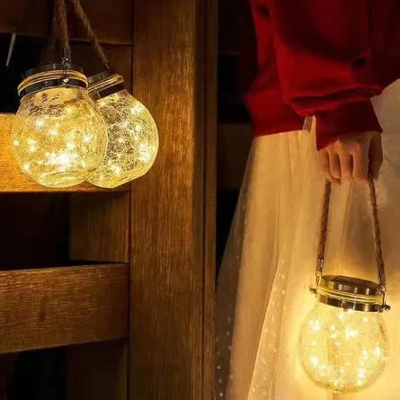 Solar Glass Globe Laterne Brehn