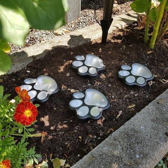 Brehn | Pfotenabdruck Gartenlichter