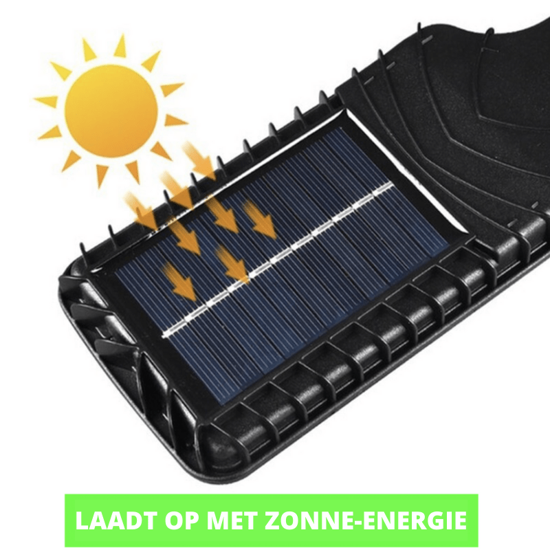 SolarBright Gartenleuchte mit Bewegungsmelder – Kabellose IP65 LED-Außenleuchte mit Fernbedienung und 6000K kaltweißem Licht