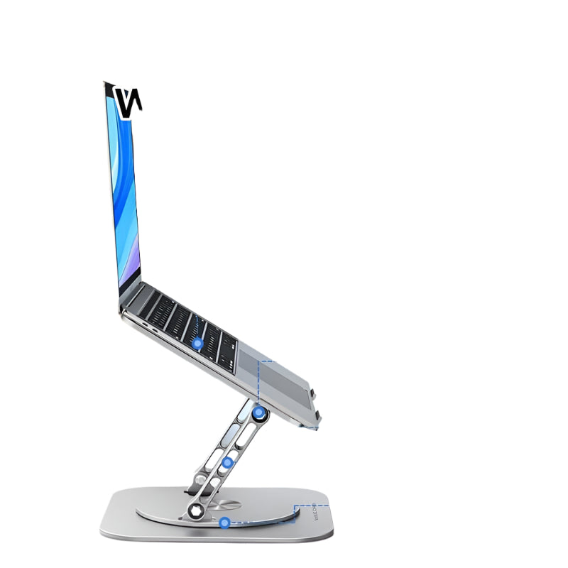 Brehn | Eleganz | Laptop- und Tablet-Ständer 360° - verstellbar - ergonomisch - modernes Design