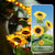 Solar-Sonnenblumen-Gartenlampe 80 cm | Brehn