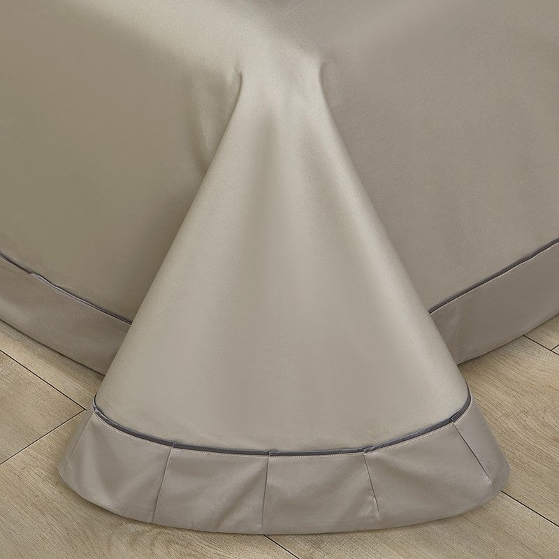 Sonata Luxus Bettbezug Set – 1000 TC Baumwolle mit seidig satinierter Oberfläche | Brehn