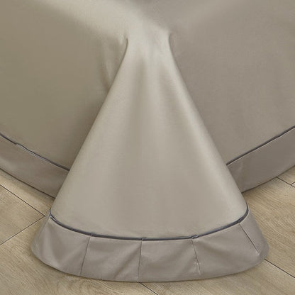 Sonata Luxus Bettbezug Set – 1000 TC Baumwolle mit seidig satinierter Oberfläche | Brehn