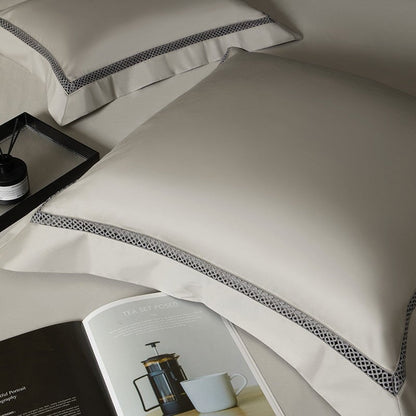 Sonata Luxus Bettbezug Set – 1000 TC Baumwolle mit seidig satinierter Oberfläche | Brehn