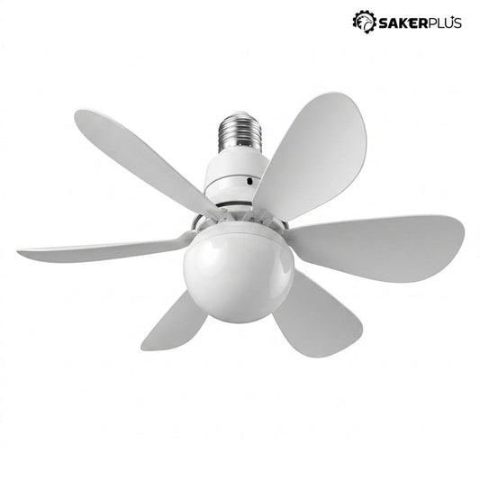 Moderner Niedrigprofil-Deckenventilator mit Licht | Brehn