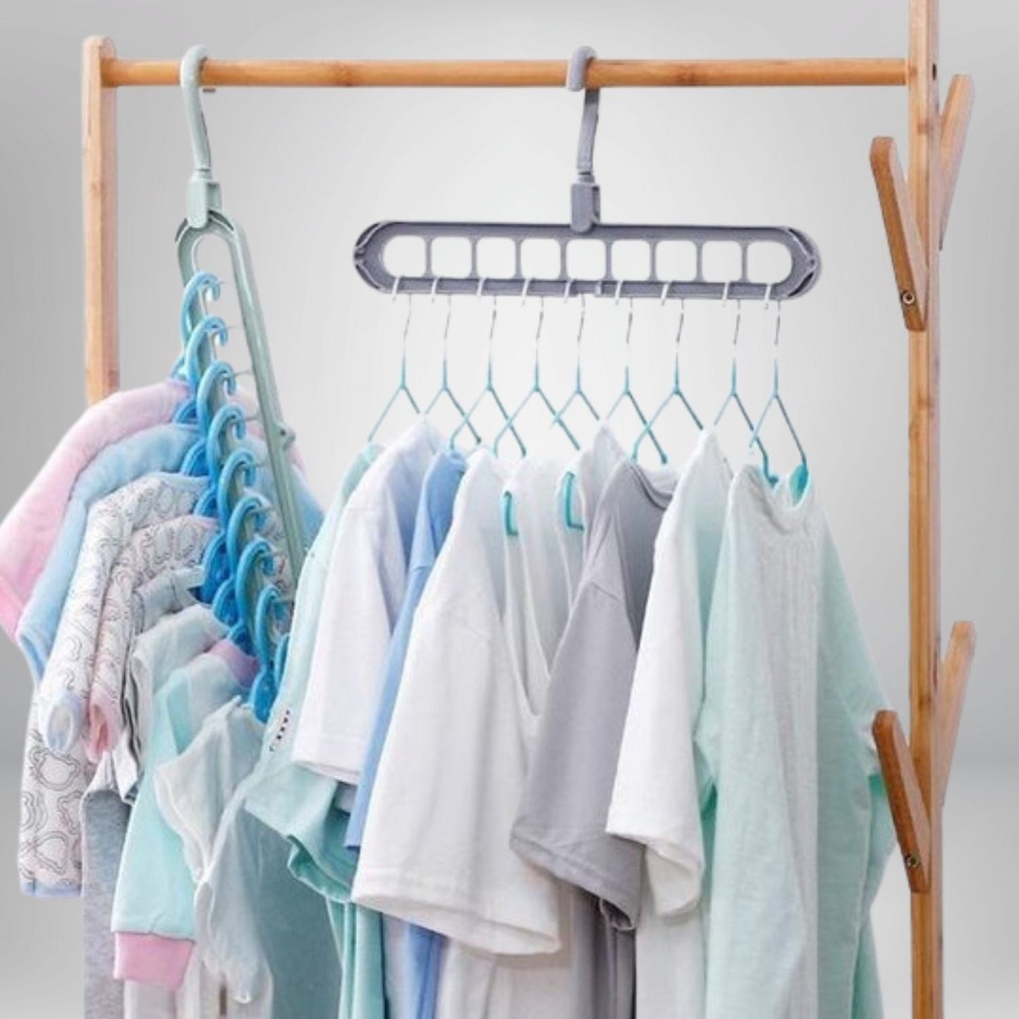 Kleiderbügel-Organizer Platzspar-Rack 2er-Set | Brehn