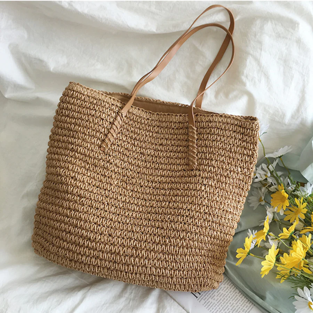 Brehn | Geräumige Handtasche mit strapazierfähigem Schulterriemen - TerraWoven