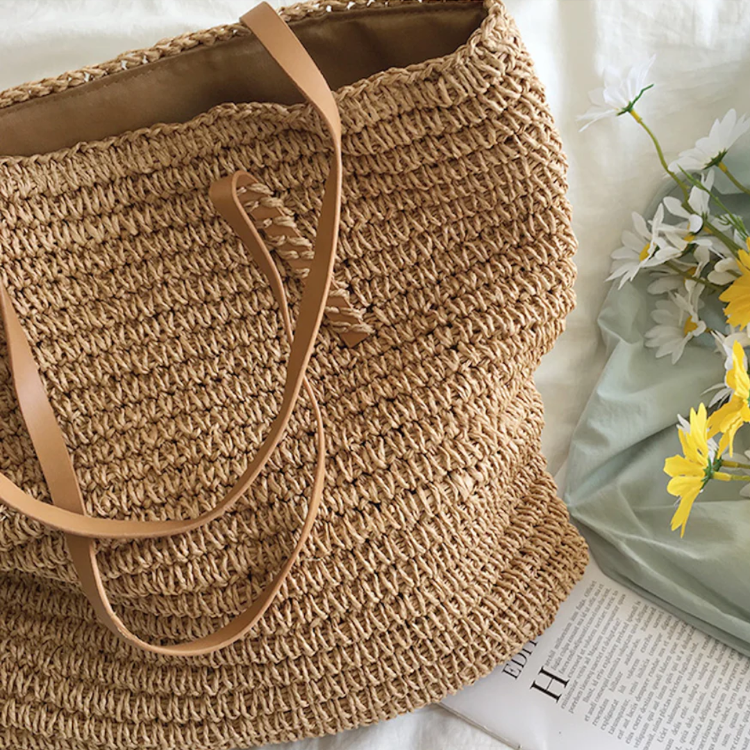Brehn | Geräumige Handtasche mit strapazierfähigem Schulterriemen - TerraWoven