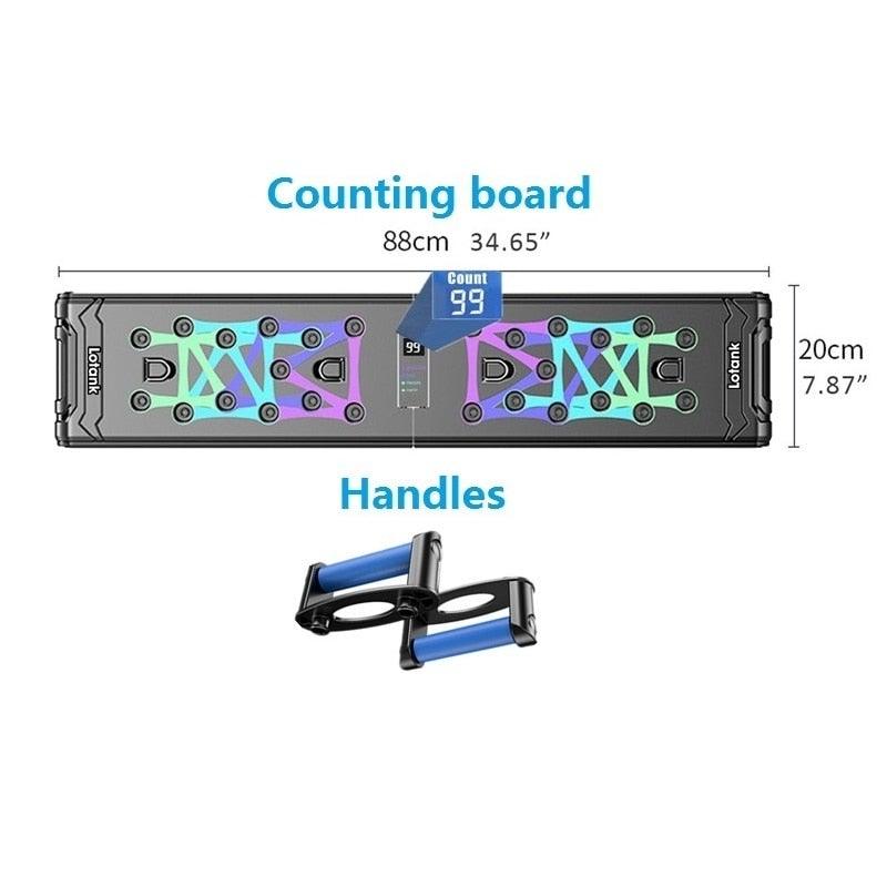 Spartan Push-Up Board – Intelligentes Liegestützbrett