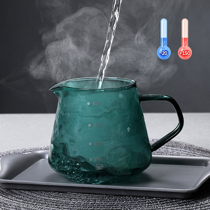 Spezialisiertes Coffeeware Kit Pour Over Kaffee Glas Sharing Pot | Brehn