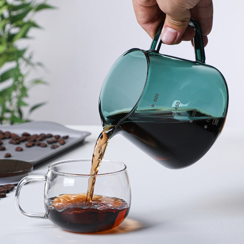 Spezialisiertes Coffeeware Kit Pour Over Kaffee Glas Sharing Pot | Brehn
