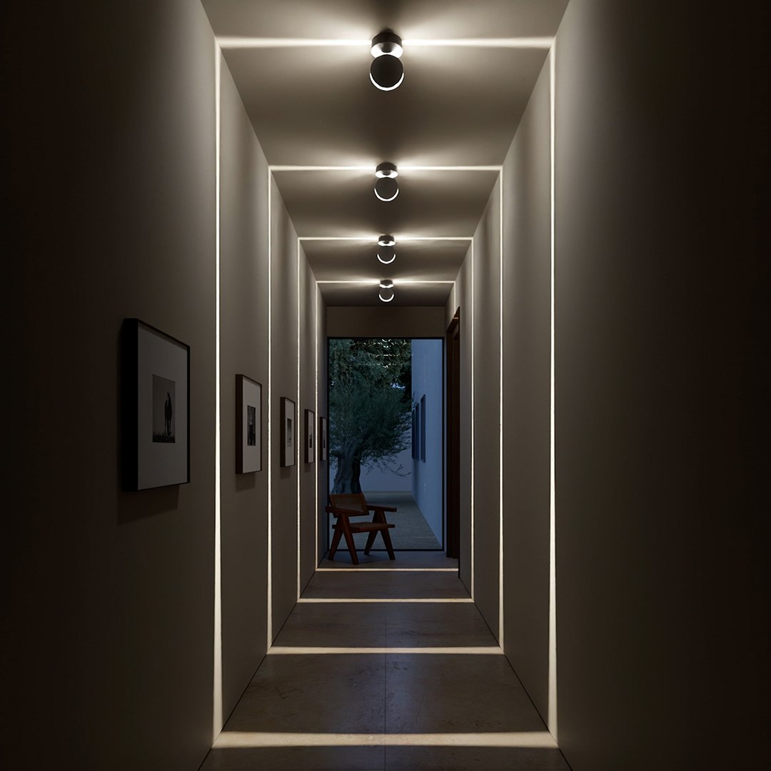 NovaWall LED-Wandleuchte mit Farbwechseldesign