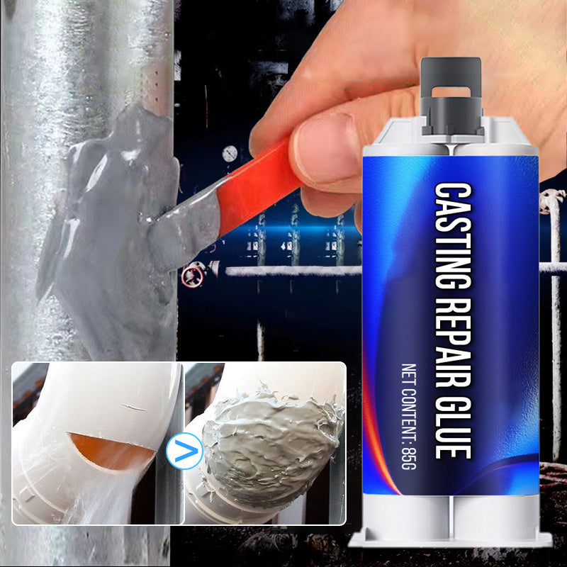 Brehn | Gießharzreparaturkleber, hitzebeständiger flüssiger Metallreparaturkleber