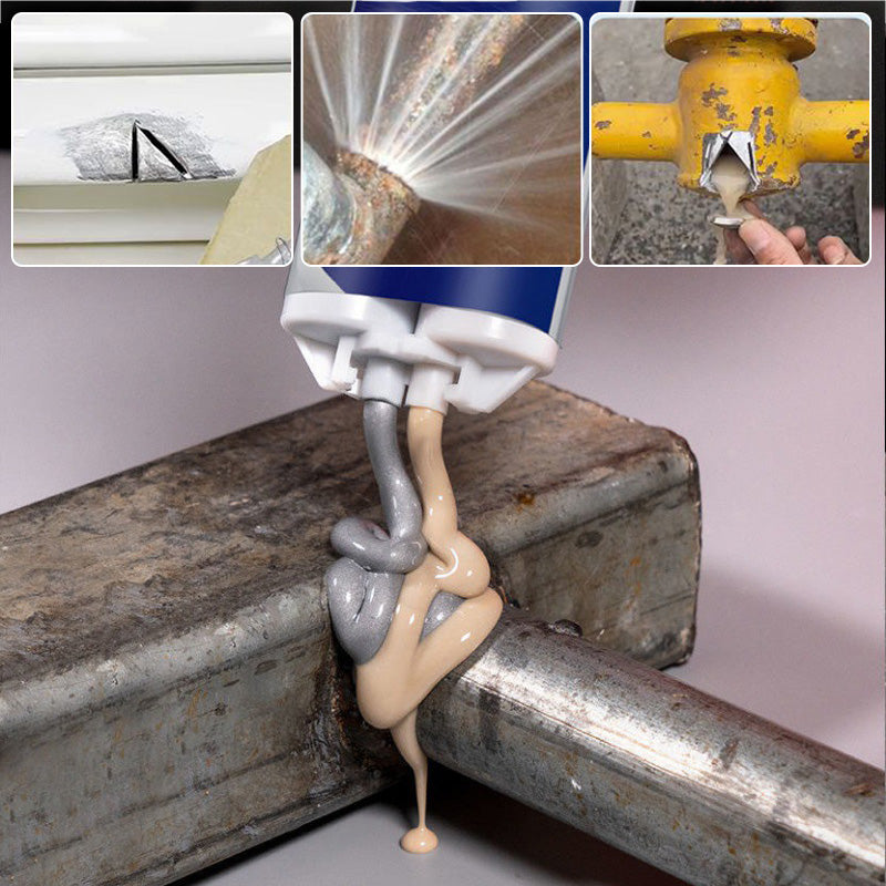 Brehn | Gießharzreparaturkleber, hitzebeständiger flüssiger Metallreparaturkleber