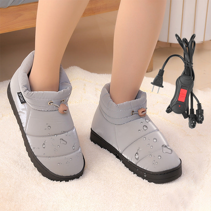 [Wintergeschenk] Elektrisch beheizte Plüschschuhe