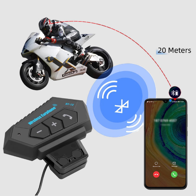 Brehn | BT12 Motorradhelm Bluetooth-Headset