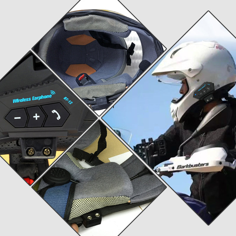 Brehn | BT12 Motorradhelm Bluetooth-Headset