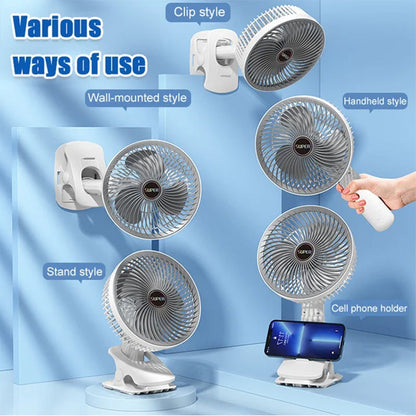 Multifunktions tragbarer Mini-Ventilator | Brehn