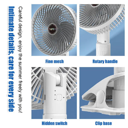 Multifunktions tragbarer Mini-Ventilator | Brehn