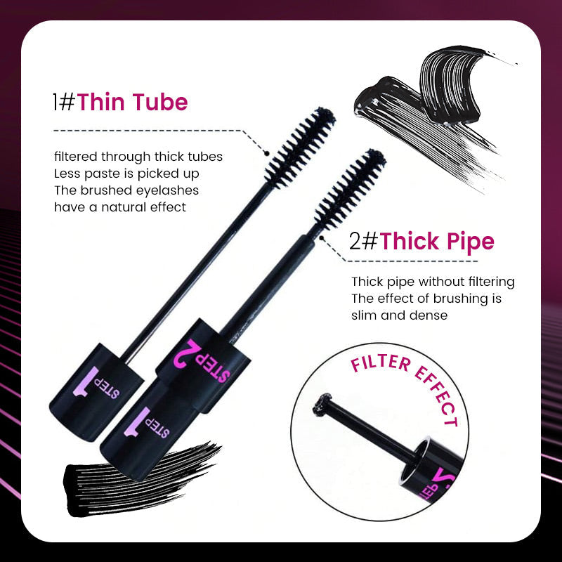 Mascara mit Doppelfunktion | Definierte Länge und Volumen