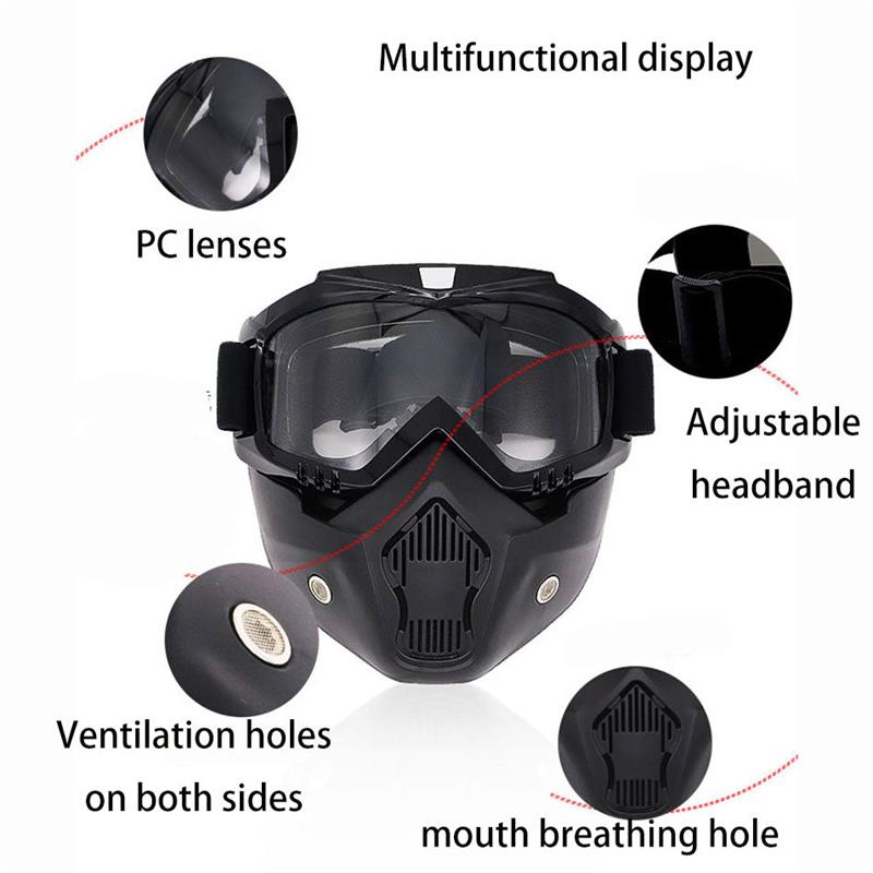 BowLift | Special mask for welding and cutting (glare protection, protection against UV radiation, anti-dust)