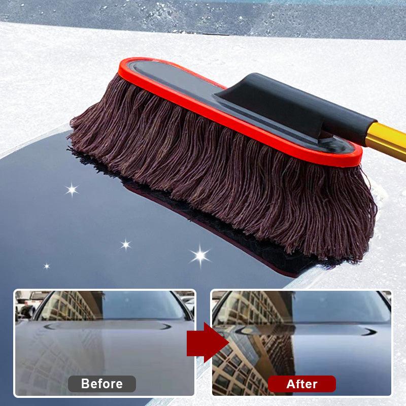 Brehn | Elegant | Auto Duster mit teleskopischem Griff - Effektive Reinigung - Praktisches Design - Einfach zu verstauen