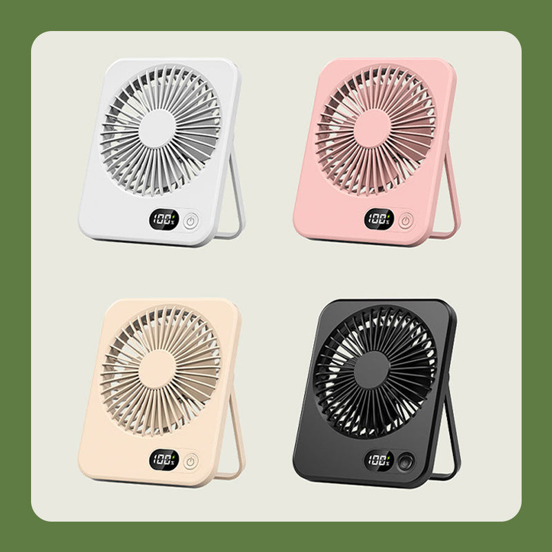 Wiederaufladbarer kompakter Desktop-Lüfter | Brehn