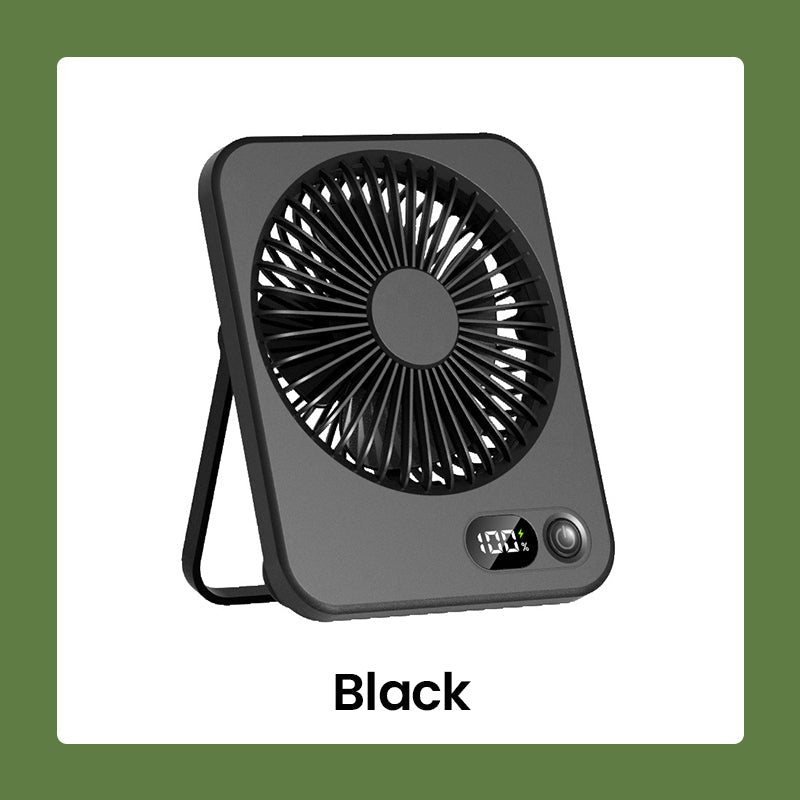 Wiederaufladbarer kompakter Desktop-Lüfter | Brehn