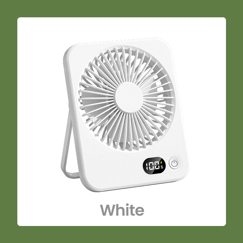 Wiederaufladbarer kompakter Desktop-Lüfter | Brehn