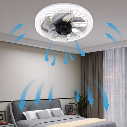 2-in-1 Stumm Einstellbare Ventilatorlampe mit Fernbedienung | Brehn