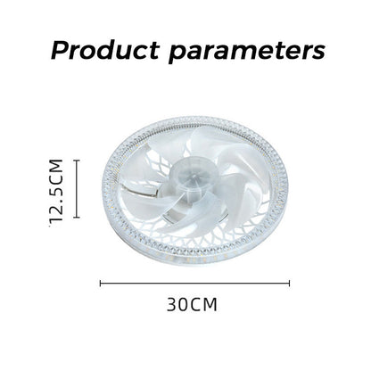 2-in-1 Stumm Einstellbare Ventilatorlampe mit Fernbedienung | Brehn