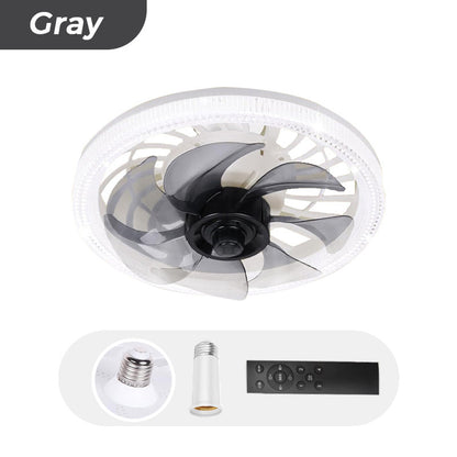 2-in-1 Stumm Einstellbare Ventilatorlampe mit Fernbedienung | Brehn