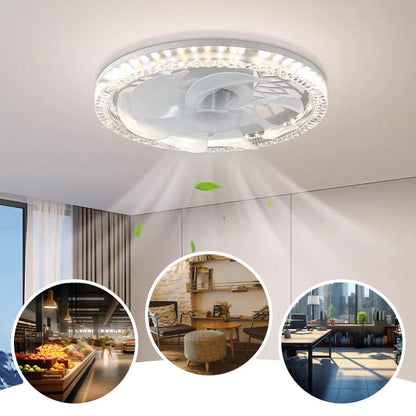 2-in-1 Stumm Einstellbare Ventilatorlampe mit Fernbedienung | Brehn