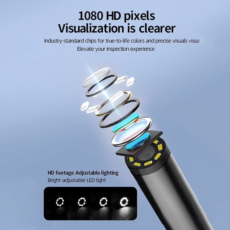 ScopeLite HD – Tragbare Inspektionskamera mit Bildschirm und 8m Kabel | Brehn