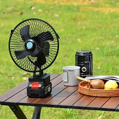 Wiederaufladbarer Tragbarer Außen Drahtloser Camping Ventilator | Brehn