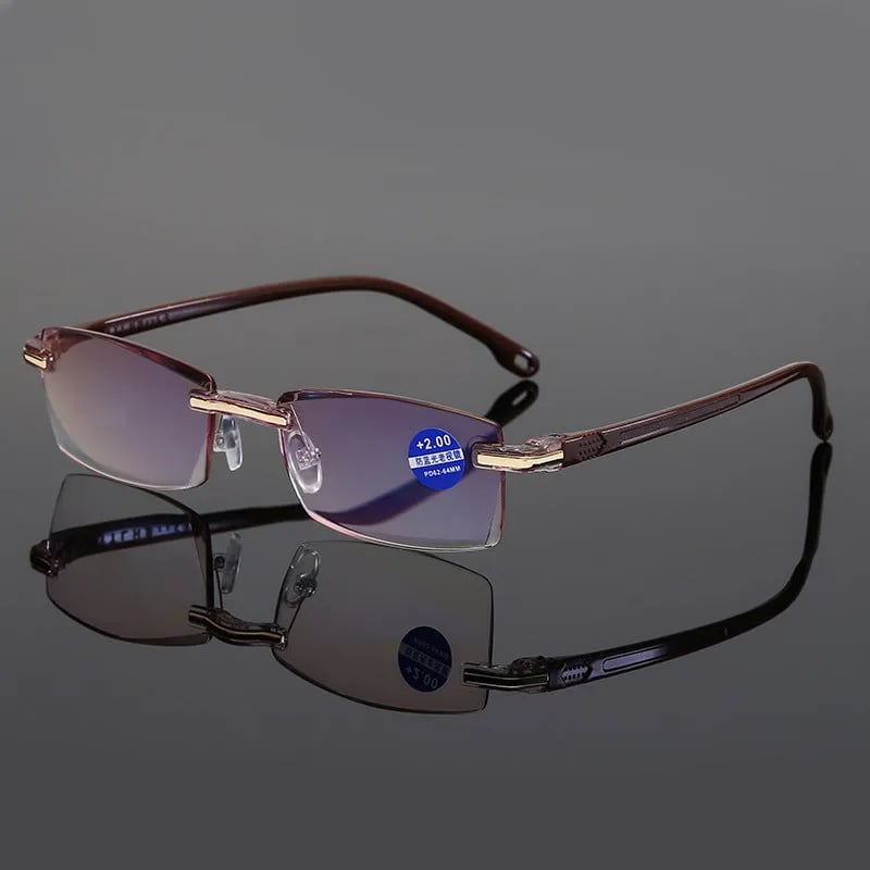 Brehn | High Hardness Anti-Blau Progressive Fern-und Nahbereich Dual-Use Lesebrille