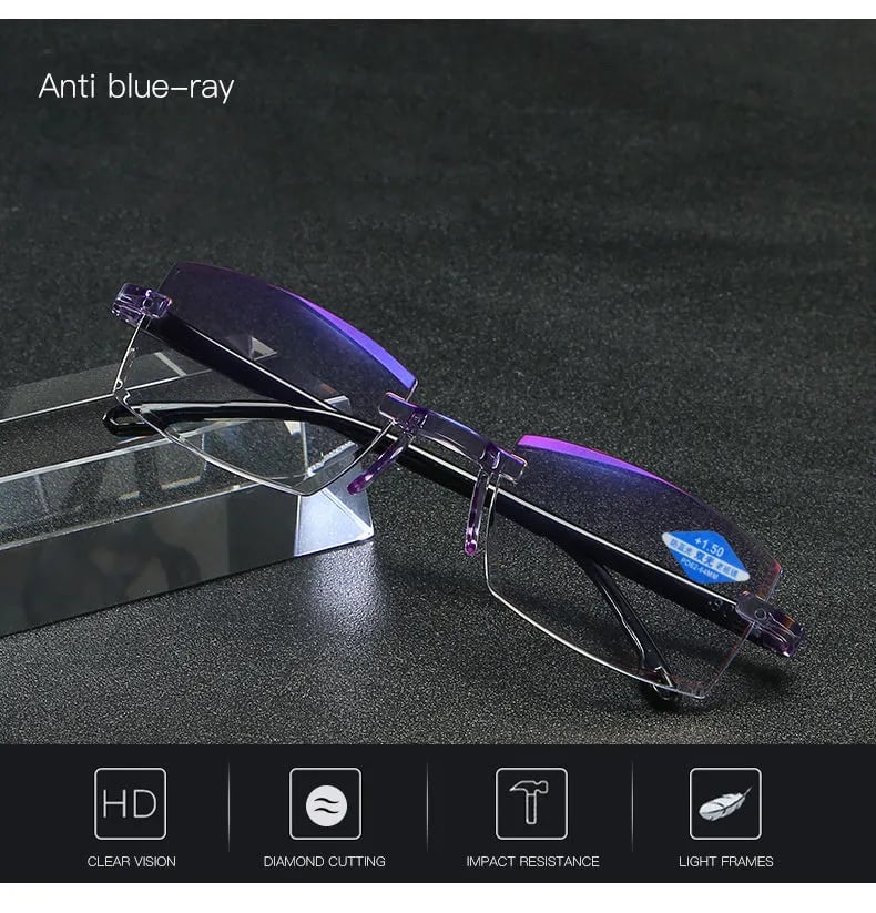 Brehn | High Hardness Anti-Blau Progressive Fern-und Nahbereich Dual-Use Lesebrille