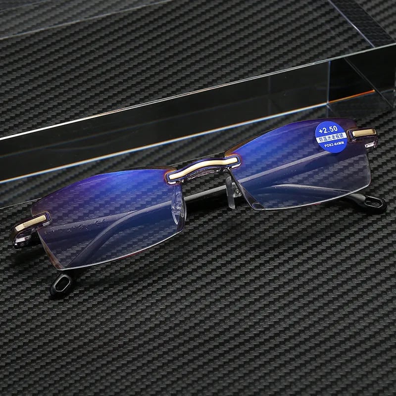 Brehn | High Hardness Anti-Blau Progressive Fern-und Nahbereich Dual-Use Lesebrille