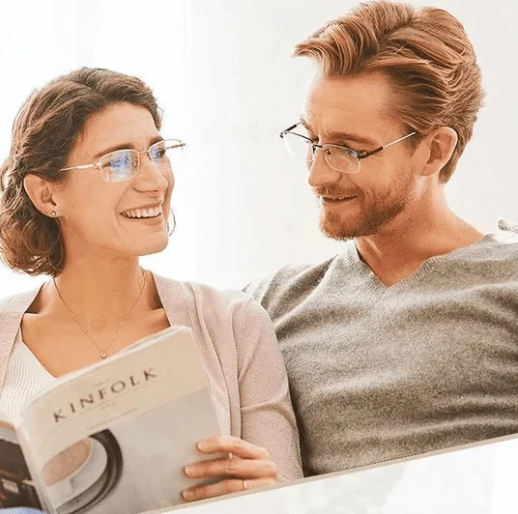 Brehn | Multifokale Anti-Blaulicht-Lesebrille – VisionPlus