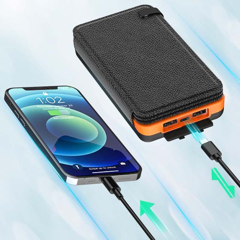 Faltbare, wasserdichte Solar-Powerbank