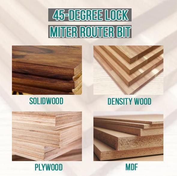 WoodCarver | 45°-Gehrungsfräser für perfekte Holzverbindungen