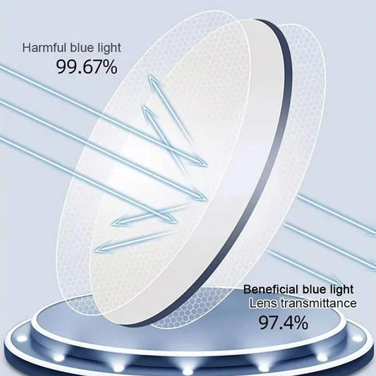 Brehn | Magnetische Nacken-Hängende Anti-Verlust Anti-Blau Licht Lese-Brille
