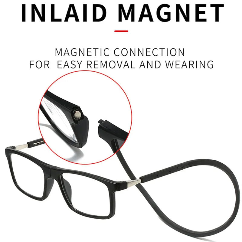 Magnetische Nackenhängende Anti-Verlust Anti-Lesebrille