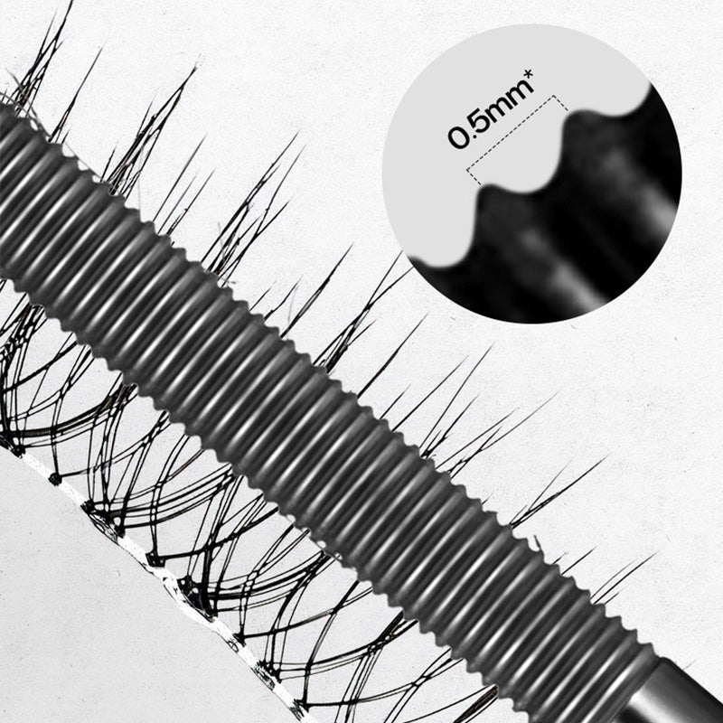 3D Curling Metallwickler Mascara - Wasserdicht & Langanhaltend