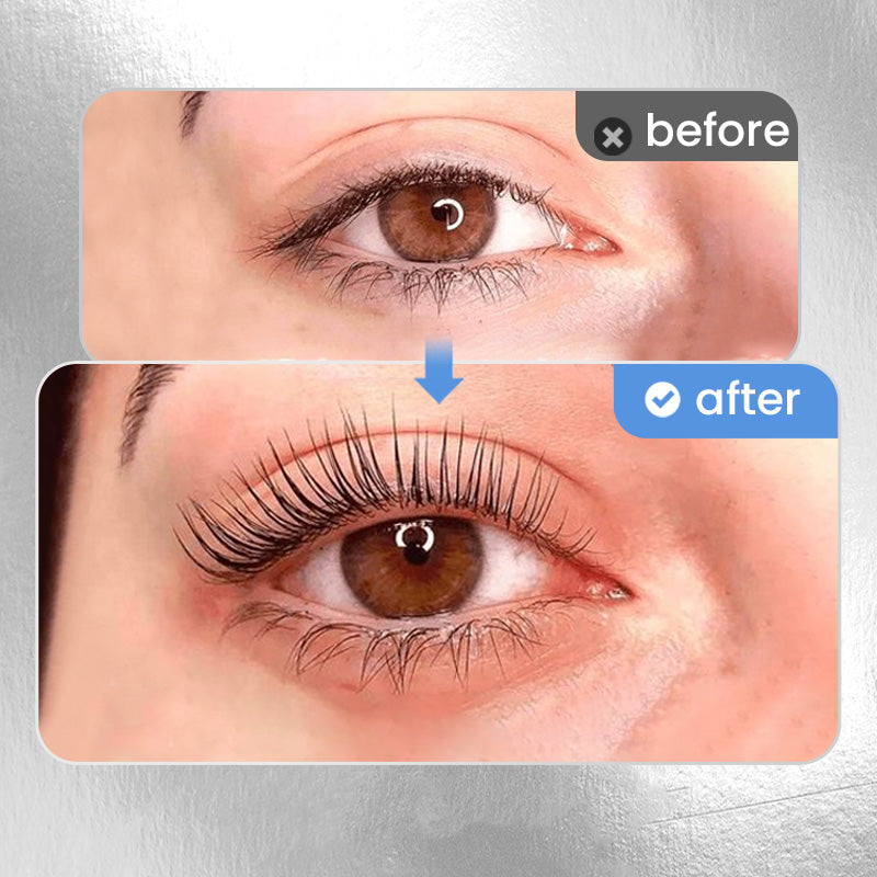 Brehn | 3D Curling Metall-Mascara | Waschbarer Präzisions-Metall-Applikator | Wasserfeste Fiber-Formel | Langanhaltendes Volumen & Schwung | Klumpfrei & Wischfest | Schwarz