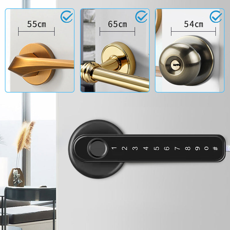 Intelligenter Türgriff mit Fingerabdrucksensor und Bluetooth-App-Steuerung