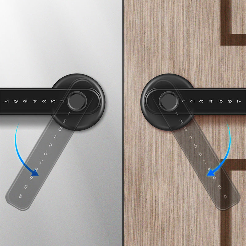 Intelligenter Türgriff mit Fingerabdrucksensor und Bluetooth-App-Steuerung